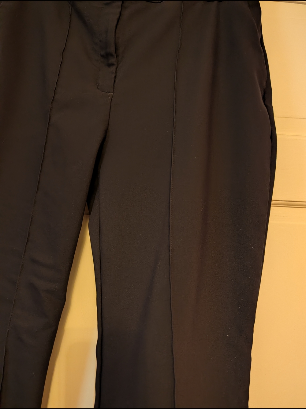 Express Black Cropped Tailored Ankle Pants - Picture 3 of 7